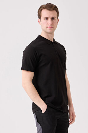 Galanthus Polo Yaka T-Shirt - Pamuklu, Nefes Alabilir, Klasik ve Şık Tasarım