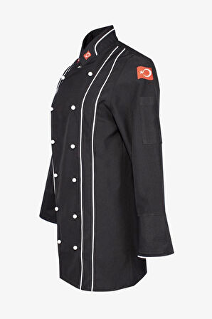 Hispanica Şef Aşçı Ceketi - Profesyonel, Nefes Alabilir, Şık ve Dayanıklı Mutfak Ceketi