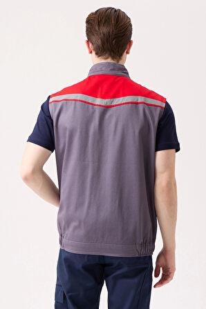 Royal Yazlık İş Yeleği - Hafif, Nefes Alabilir, Reflektörlü ve Çok Cepli