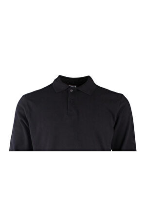 PADUS %100 Pamuk Polo Yaka Uzun Kollu T-Shirt Şık ve Konforlu İş ve Genel Kullanım