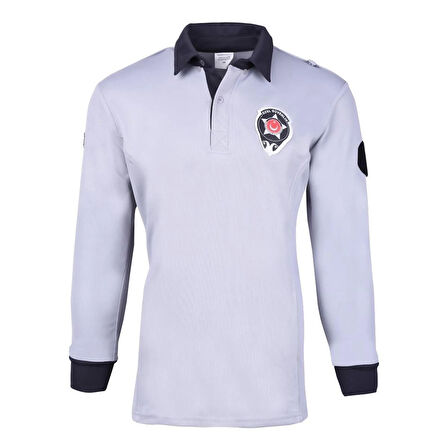 Özel Güvenlik Armalı Uzun Kollu Polo Tişört Profesyonel Görünüm ve Konfor