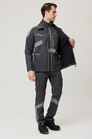 PYRUS Gabardin Mont Soğuk Havalara Dayanıklı Fonksiyonel Çok Cepli Şık ve Koruyucu Dış Giyim