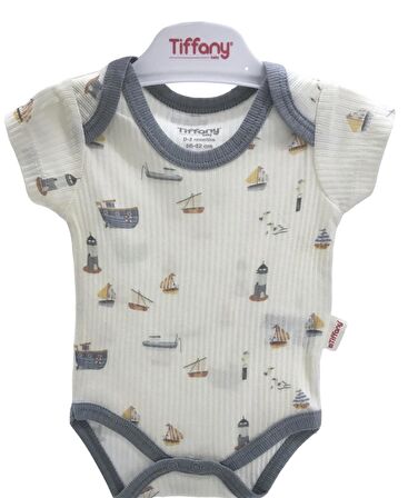 Tiffany Body Kısa Kol Ships Theme