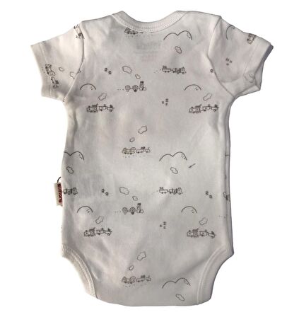 Tiffany Organik Body Kısa Kol Route