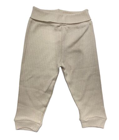 Tiffany Pantolon Patiksiz Raporlu Basic Theme Bej