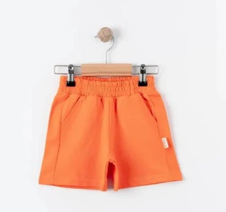 Tiffany Şort Oversize Theme Turuncu 9-12 Ay
