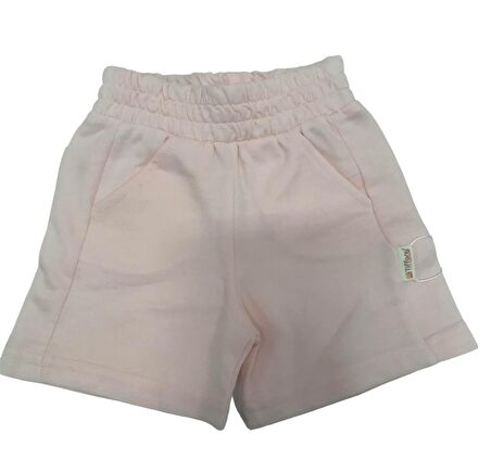 Tiffany Şort Oversize Theme Pudra