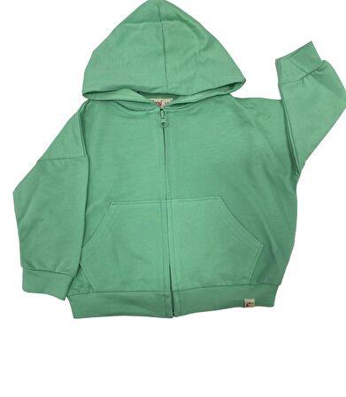 Tiffany Sweatshirt Kapüşonlu Oversize Theme Mint