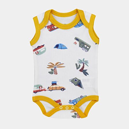 Tiffany Baby Caravan Theme Atlet Bebek Body 12009