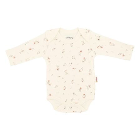 Tiffany Baby Clove Organik Theme Uzun Kollu Bebek Body 22011