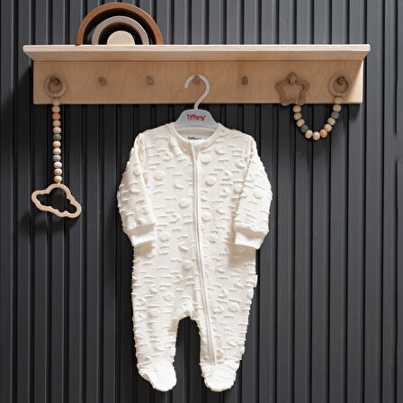 Tiffany Baby Moon Theme Fermuarlı Patikli Tulum 35040