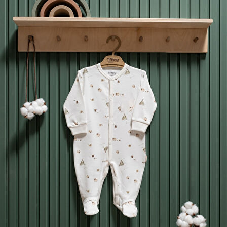 Tiffany Baby Happy Lambs Organik Theme Patikli Tulum 33033