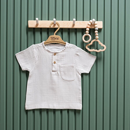 Tiffany Baby Müslin Theme Kısa Kol Tişört 26117