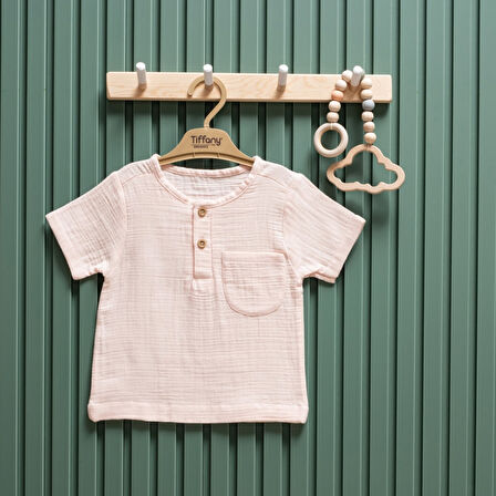 Tiffany Baby Müslin Theme Kısa Kol Tişört 26117
