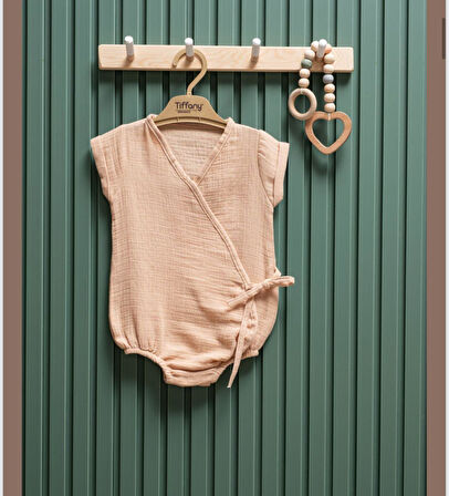 Tiffany Body Kruvaze Müslin Theme Bej