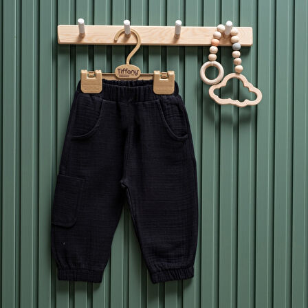 Tiffany Baby Müslin Theme Kargo Cepli Pantolon 26118