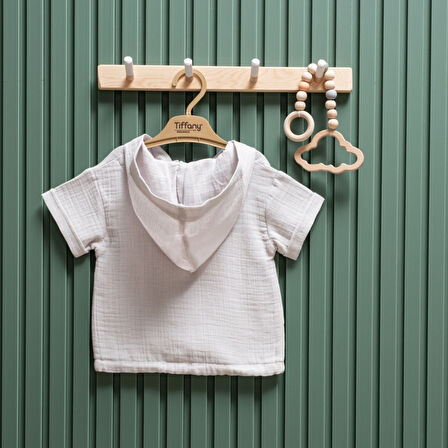Tiffany Baby Müslin Theme Kapşonlu Tişört 26123