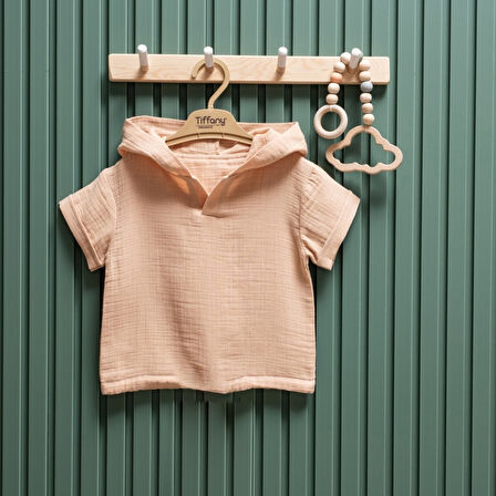Tiffany Baby Müslin Theme Kapşonlu Tişört 26123