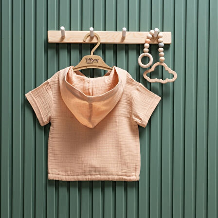 Tiffany Baby Müslin Theme Kapşonlu Tişört 26123