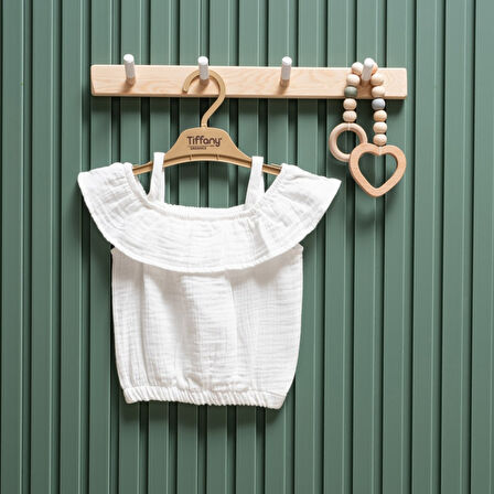 Tiffany Baby Müslin Theme İp Askılı Tişört 26122