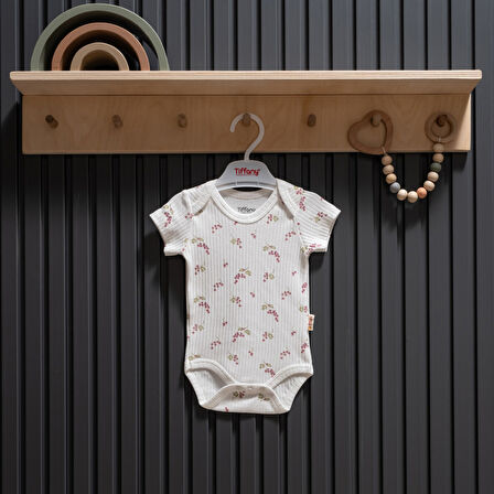 Tiffany Baby Purple Grape Theme Yarım Kol Body 47008