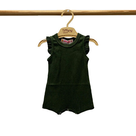 Tiffany Baby Organik Theme Fırfırlı Rompy 88089