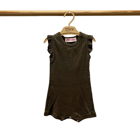 Tiffany Baby Organik Theme Fırfırlı Rompy 88089