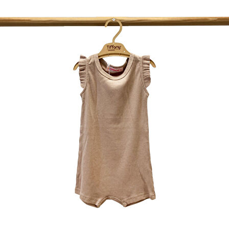 Tiffany Baby Organik Theme Fırfırlı Rompy 88089