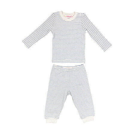 Tiffany Baby Organik Modal Theme Çizgili İkili Takım 89012