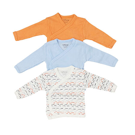 Tiffany Baby Striped Theme 3'lü Sweat 53096