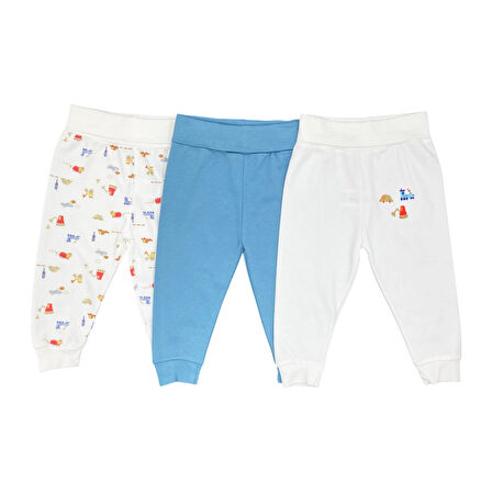Tiffany Baby Traffic Rider Theme 3'lü Patiksiz Pantolon 50006