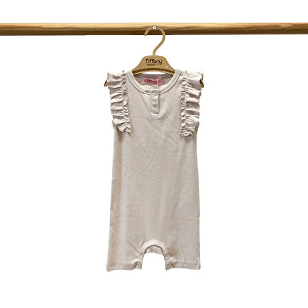 Tiffany Baby Organik Theme Fırfırlı Düğmeli Modal