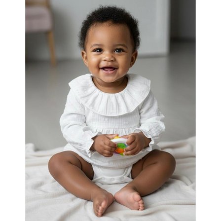 Tiffany Baby Müslin Newborn Pure Theme Body Üst 10088