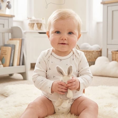 Tiffany Baby Olive Branch Theme Uzun Kol Body 46011