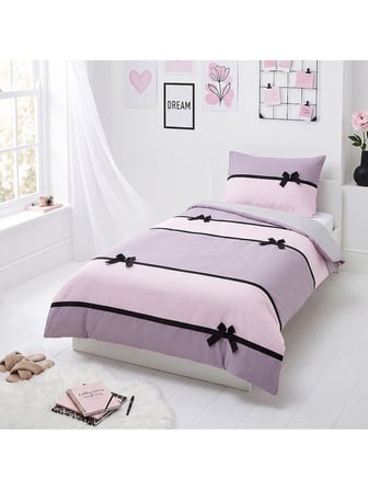 Tiffany Pink Love Yatak Örtüsü - Standart
