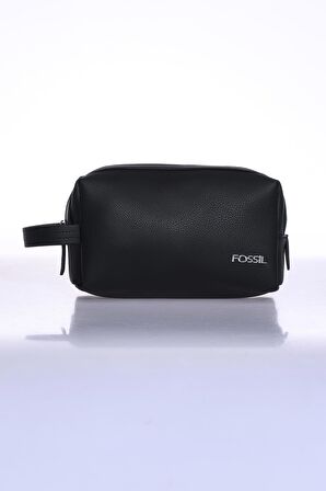 Fossil 01FS2041-S Siyah Erkek Traş Çantası ve Portföy