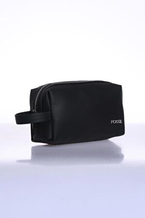 Fossil 01FS2041-S Siyah Erkek Traş Çantası ve Portföy
