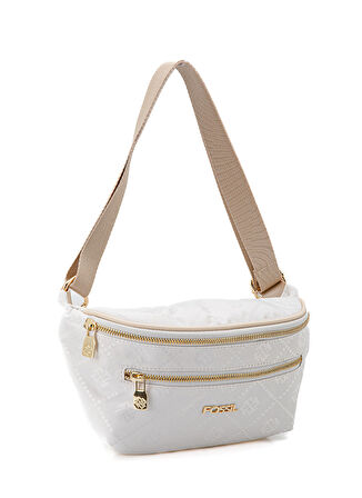Fossil 34x17x11 Beyaz Kadın Bel Çantası 05FS23Y449