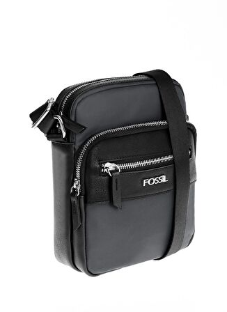 Fossil Siyah 22x19x6 cm Erkek Çapraz Çanta 01FS2053