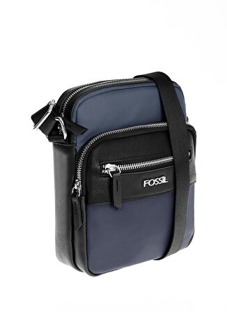 Fossil Lacivert 22x19x6 cm Erkek Çapraz Çanta 01FS2053