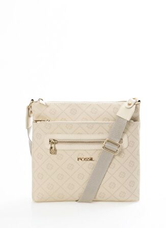 Fossil Bej Kadın 27x26x7 cm Çapraz Çanta 05FM24Y1006