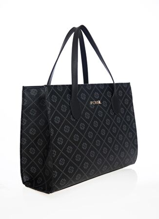 Fossil Siyah Kadın 33X26X14 cm Çapraz Çanta 05FM24Y1008