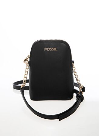 Fossil Siyah Kadın 15x19x6 cm Çapraz Çanta 05FM24Y1022