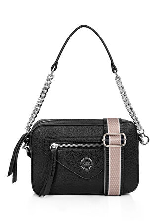 Fossil Siyah Kadın Çapraz Çanta 05FM24K1114-PXP S