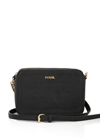 Fossil Siyah 21x15x6 cm Kadın Çapraz Çanta 05FM24K1131-VTCR S