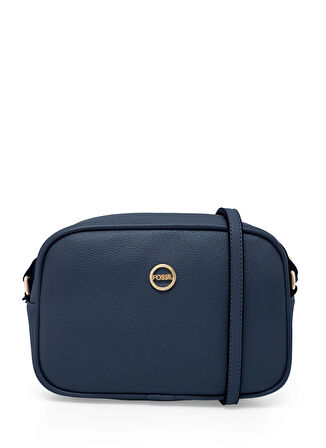 Fossil %83 Pvc, %14 Polyester, %3 Poliüretan Lacivert Kadın Çapraz Çanta 05FS22Y283