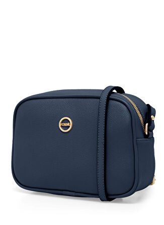 Fossil %83 Pvc, %14 Polyester, %3 Poliüretan Lacivert Kadın Çapraz Çanta 05FS22Y283
