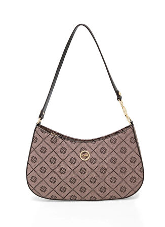 Fossil %83 Pvc, %14 Polyester, %3 Poliüretan Pudra Kadın Portföy Çanta 05FO25Y5030