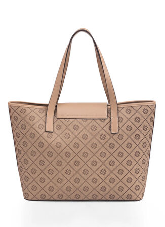 Açık Vizon Kadın 43x29x13 cm Omuz Çantası 05FO25Y5038