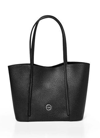 Siyah Kadın 34x25x11 cm Omuz Çantası 05FO25Y5045